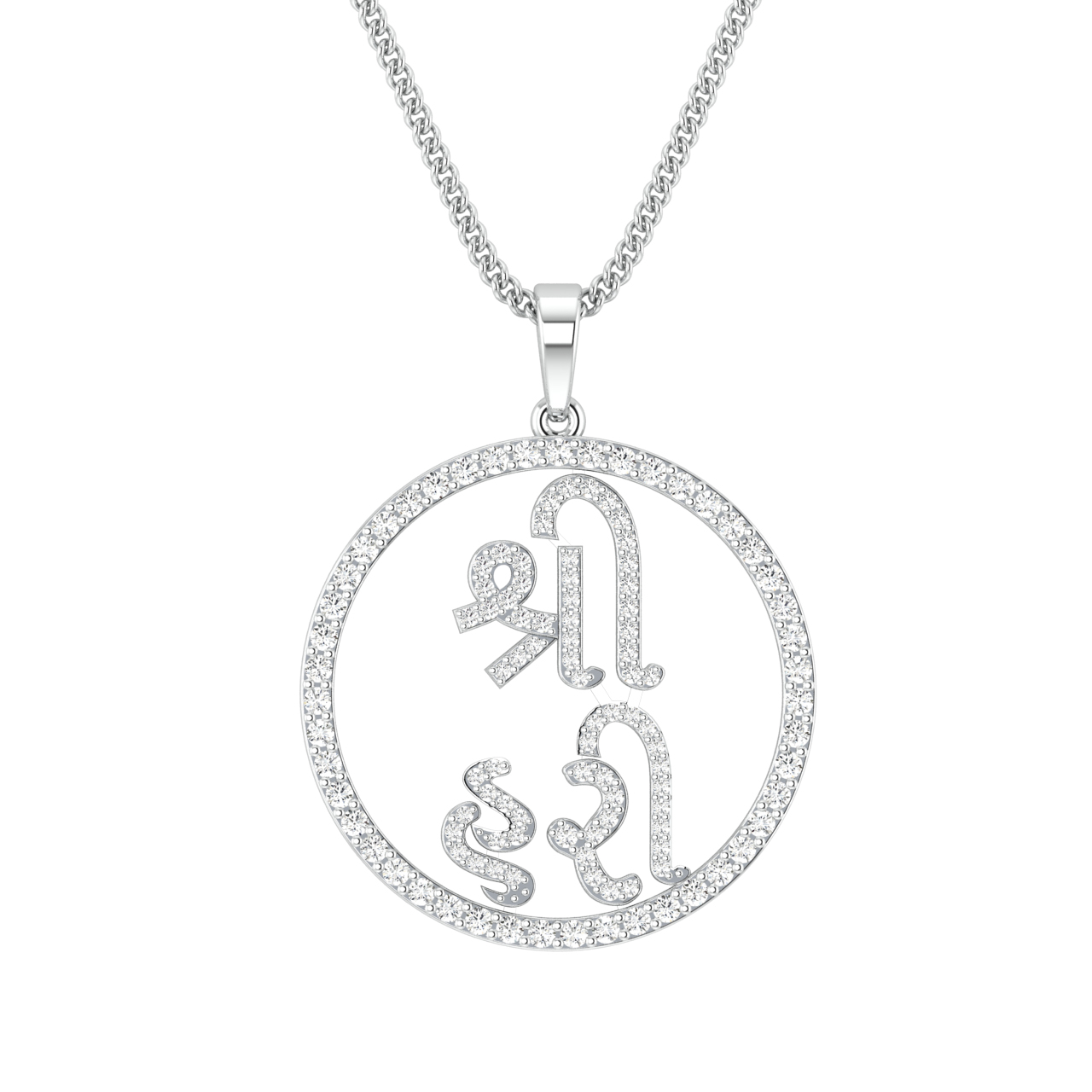 Shree Hari Diamond Pendant